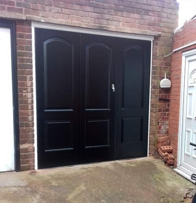 Side Hinged Garage Doors Installation & Supply by B & L West Midlands