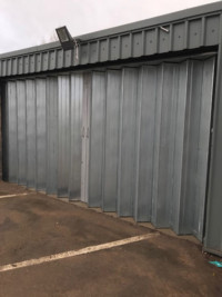 Steel Sliding Folding Doors for Industrial & Commercial premises UK